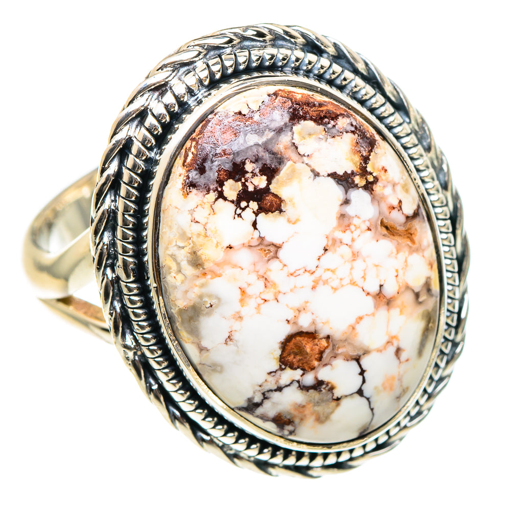 Wild Horse Jasper Rings handcrafted by Anasilvercos - RING94510