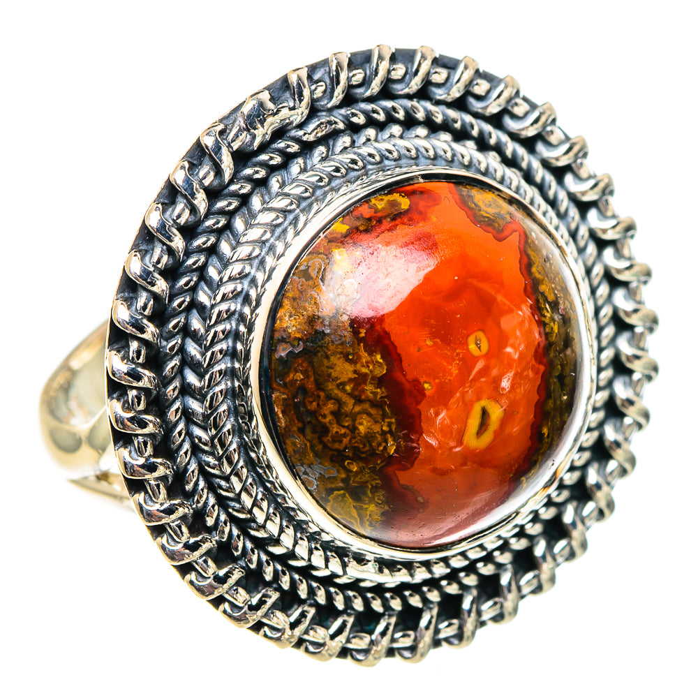 Moroccan Agate Rings handcrafted by Anasilvercos - RING94513