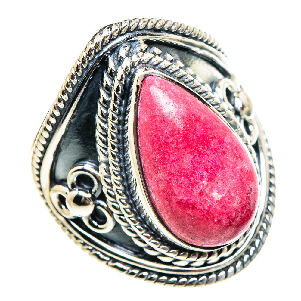 Rhodochrosite Rings handcrafted by Anasilvercos - RING94520