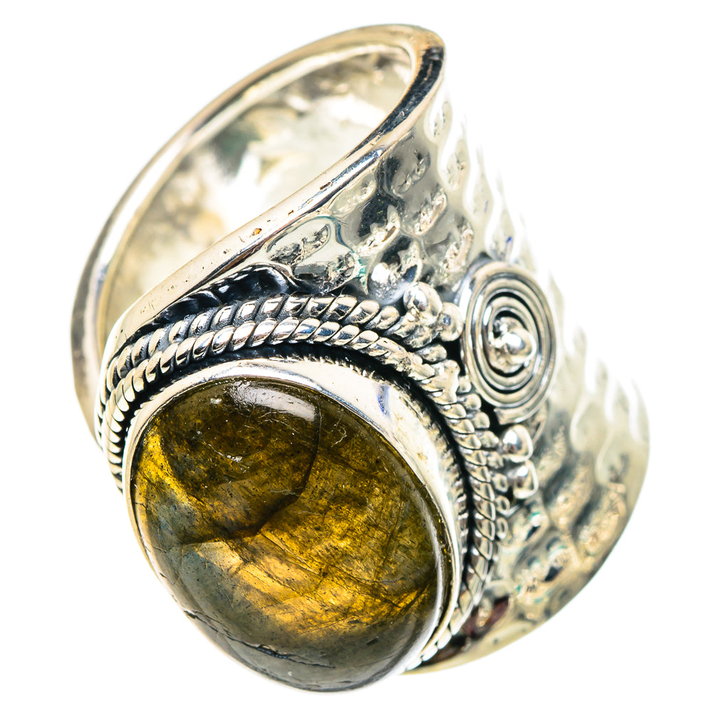 Labradorite Rings handcrafted by Anasilvercos - RING94542