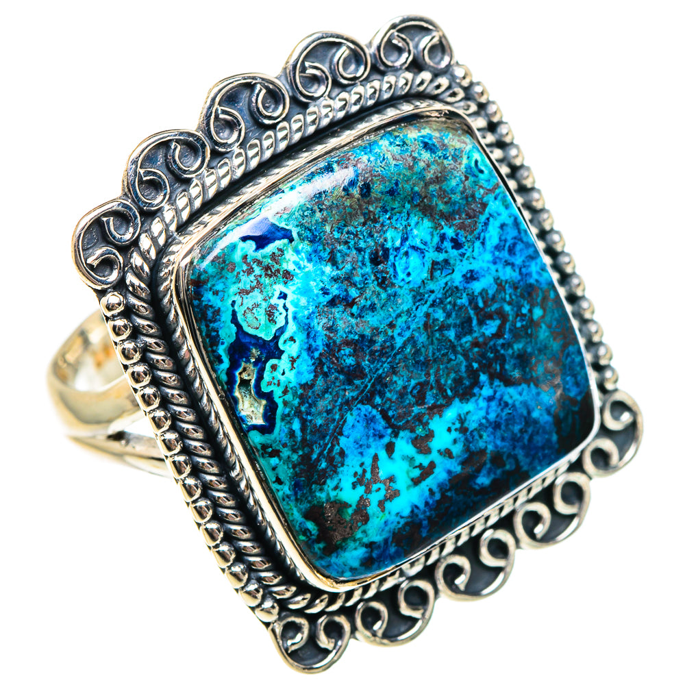 Shattuckite Rings handcrafted by Anasilvercos - RING94543