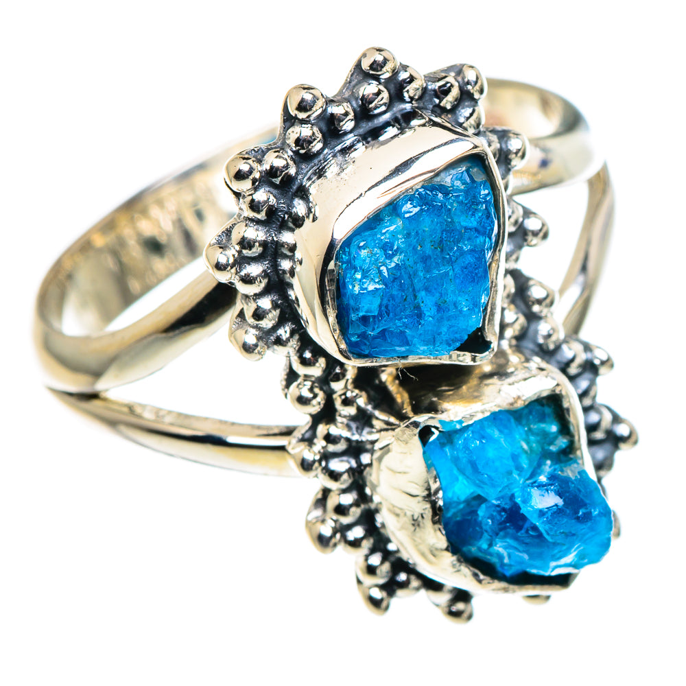 Apatite Rings handcrafted by Anasilvercos - RING94552
