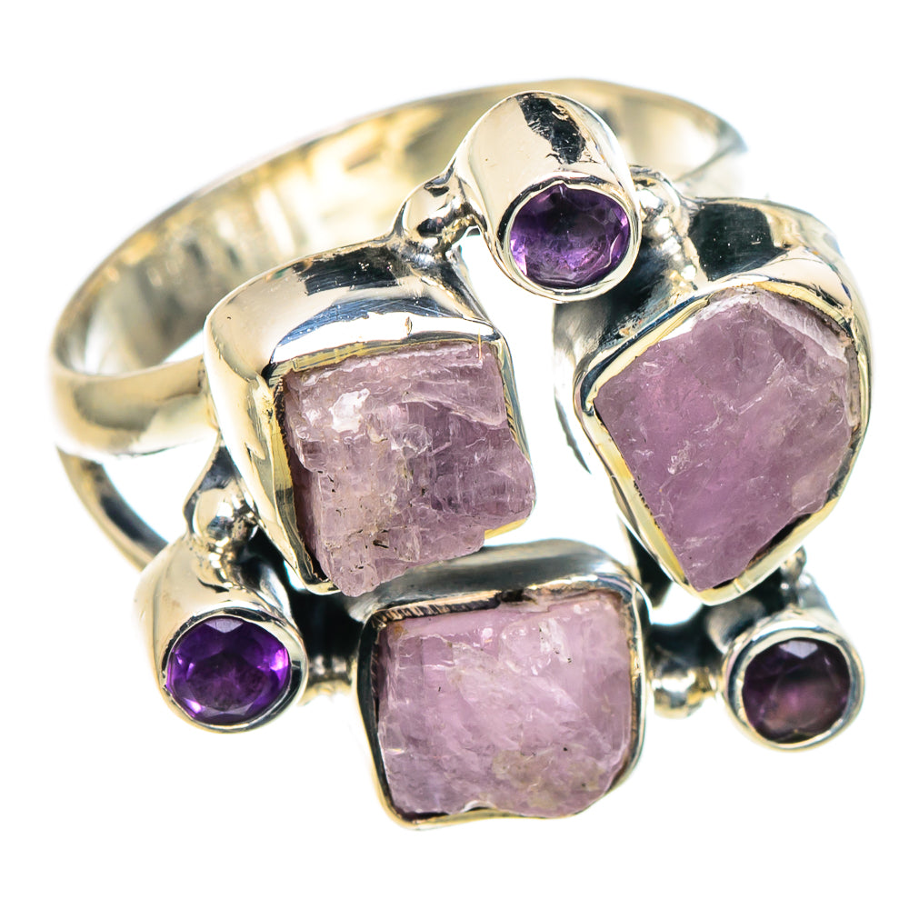 Rose Quartz Rings handcrafted by Anasilvercos - RING94563