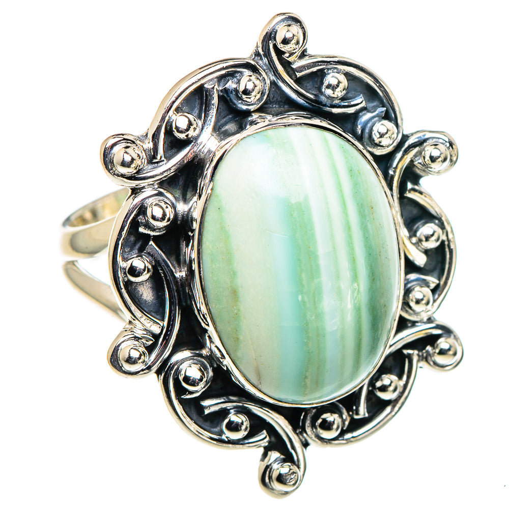 Ocean Jasper Rings handcrafted by Anasilvercos - RING94583