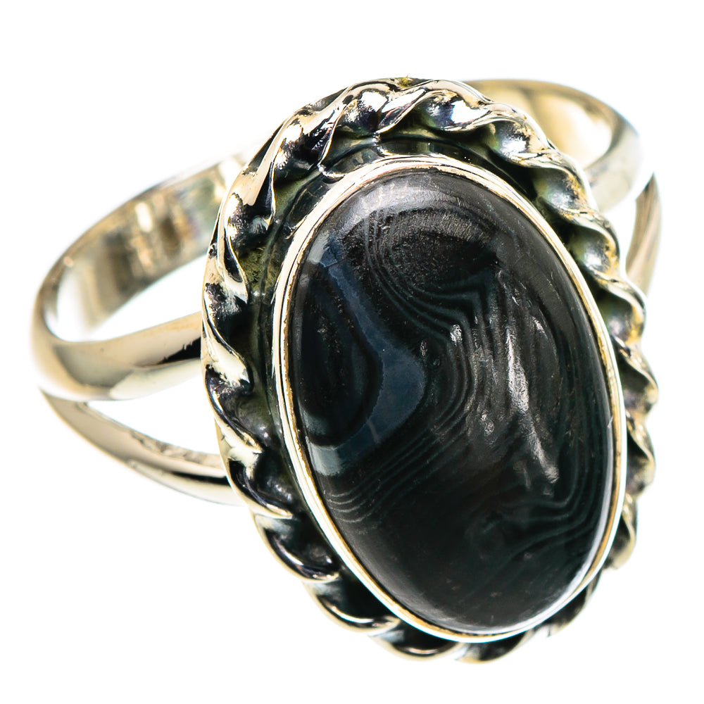 Psilomelane Rings handcrafted by Anasilvercos - RING94596 - Photo 2