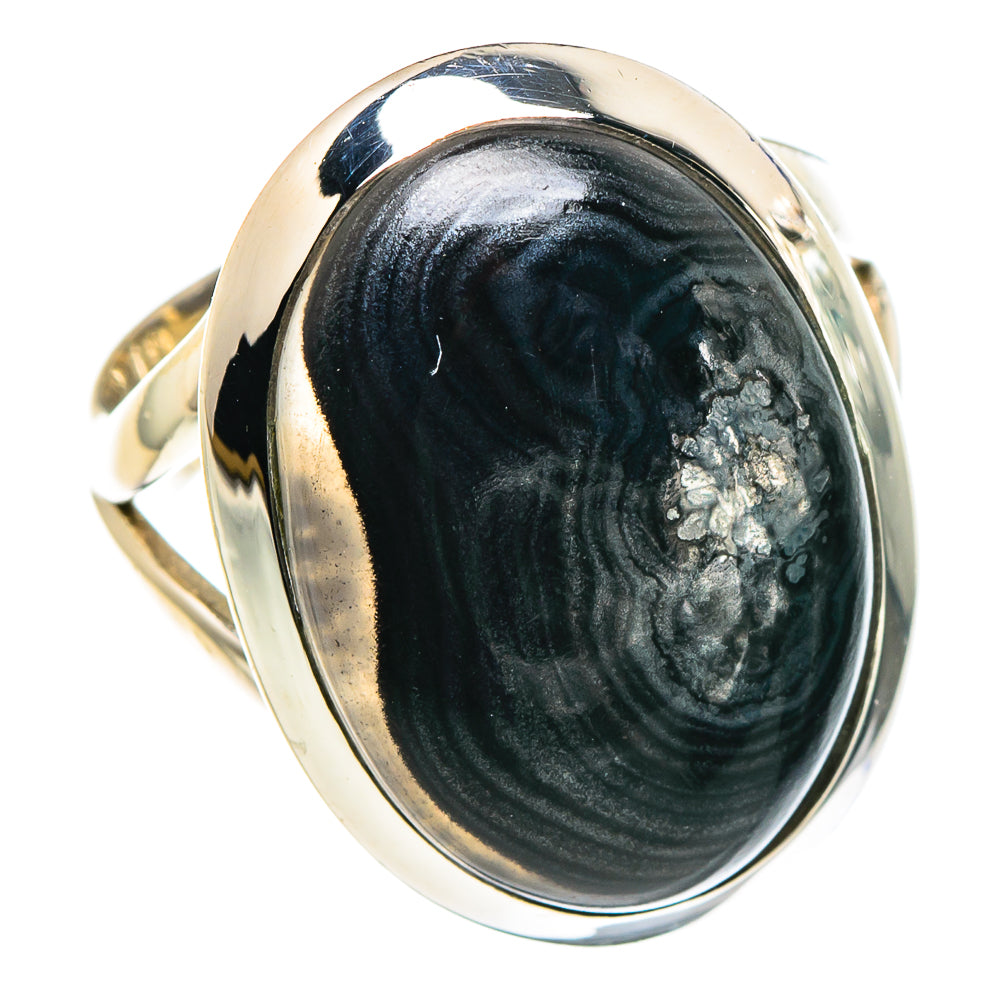 Psilomelane Rings handcrafted by Anasilvercos - RING94617