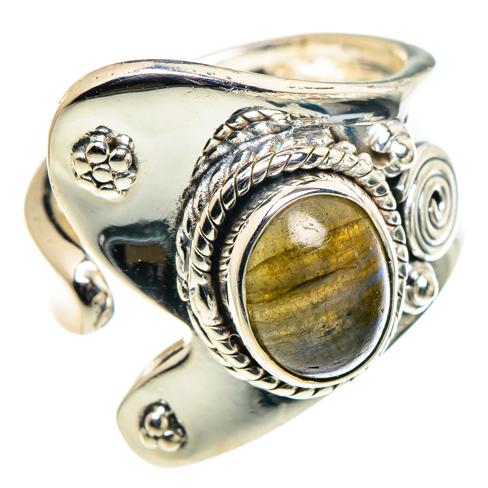 Labradorite Rings handcrafted by Anasilvercos - RING94623