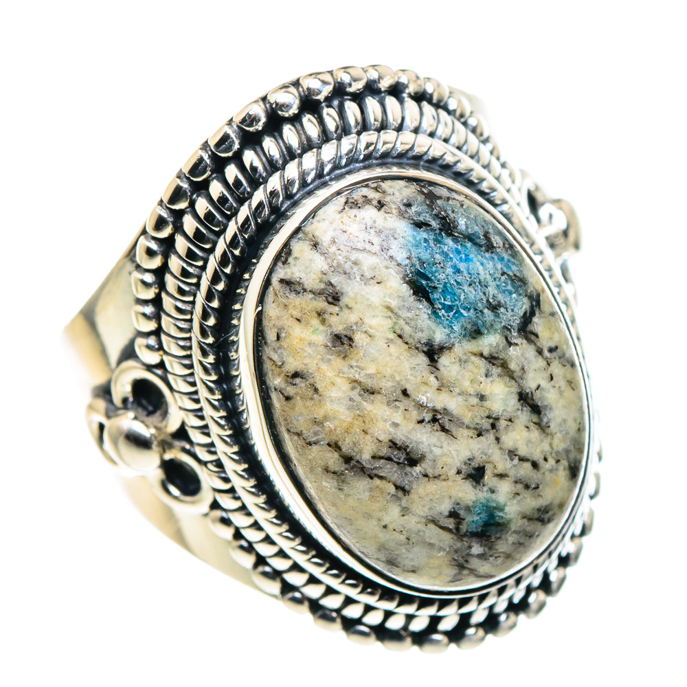 K2 Blue Rings handcrafted by Anasilvercos - RING94625 - Photo 2