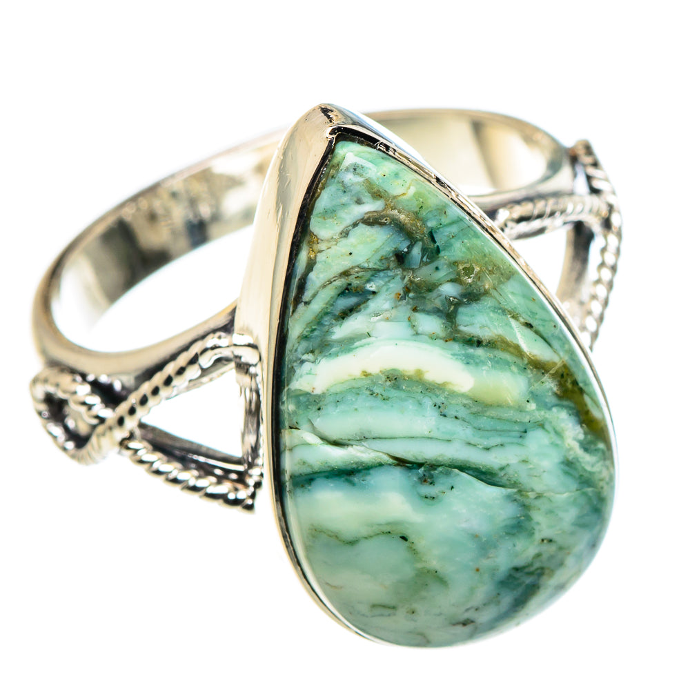 Ocean Jasper Rings handcrafted by Anasilvercos - RING94629