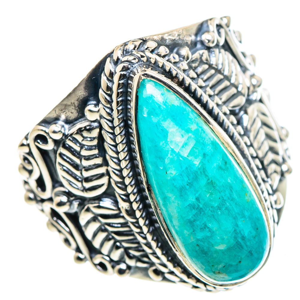 Amazonite Rings handcrafted by Anasilvercos - RING94630
