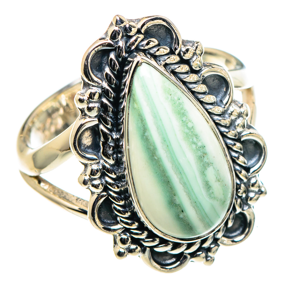 Ocean Jasper Rings handcrafted by Anasilvercos - RING94631