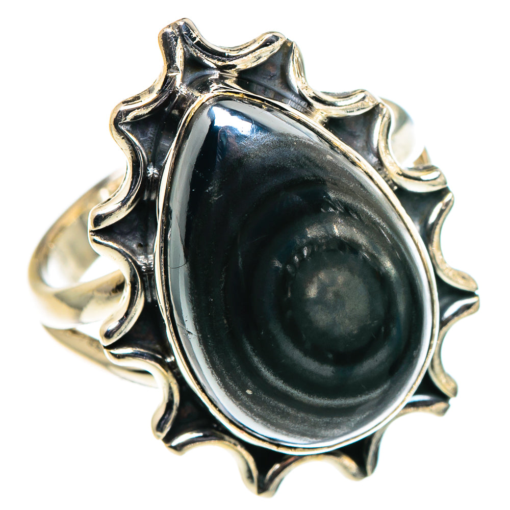 Psilomelane Rings handcrafted by Anasilvercos - RING94637
