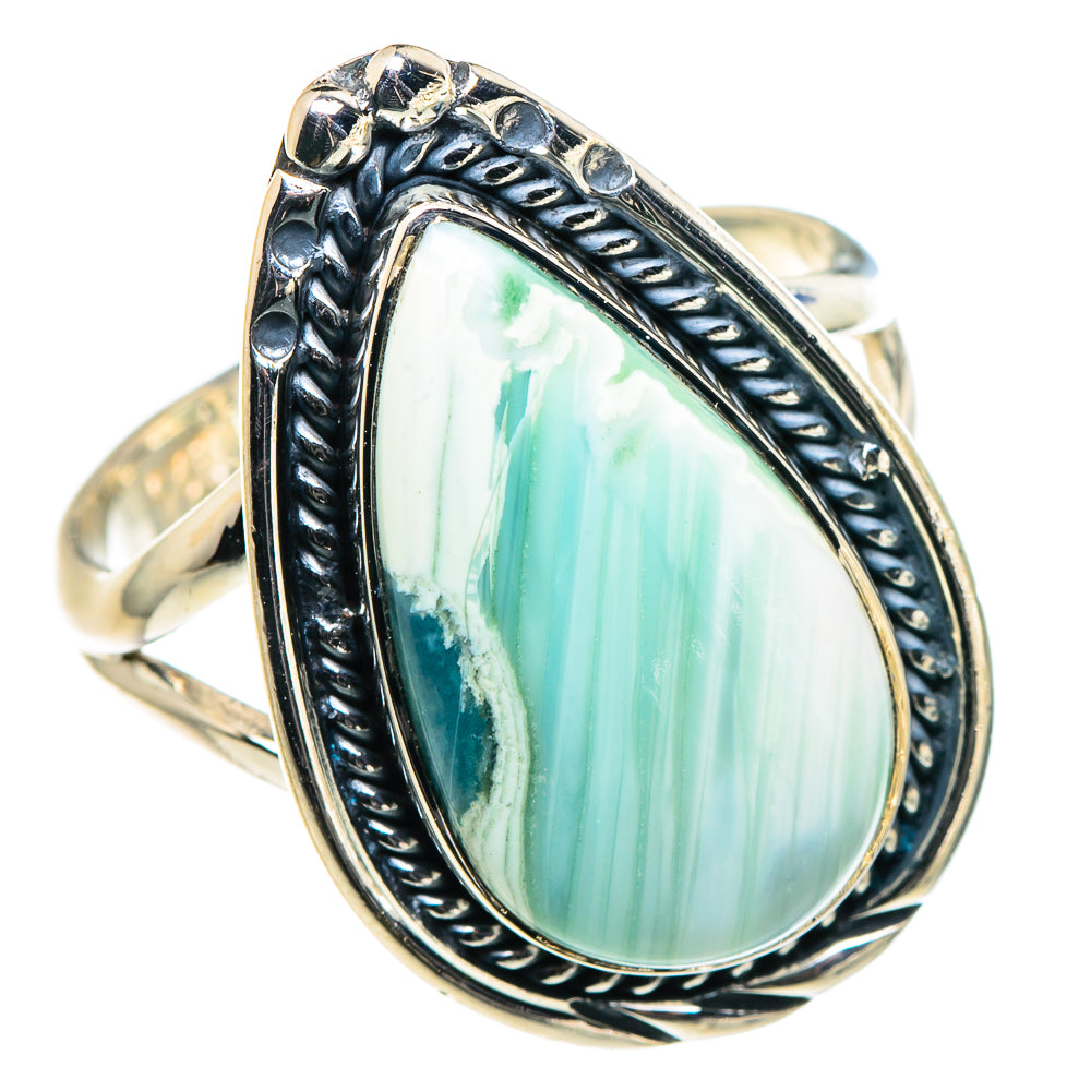 Ocean Jasper Rings handcrafted by Anasilvercos - RING94659