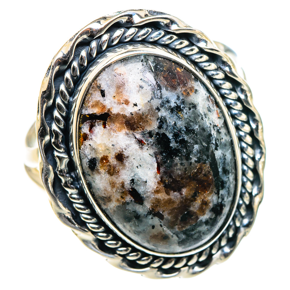 Astrophyllite Rings handcrafted by Anasilvercos - RING94665 - Photo 2