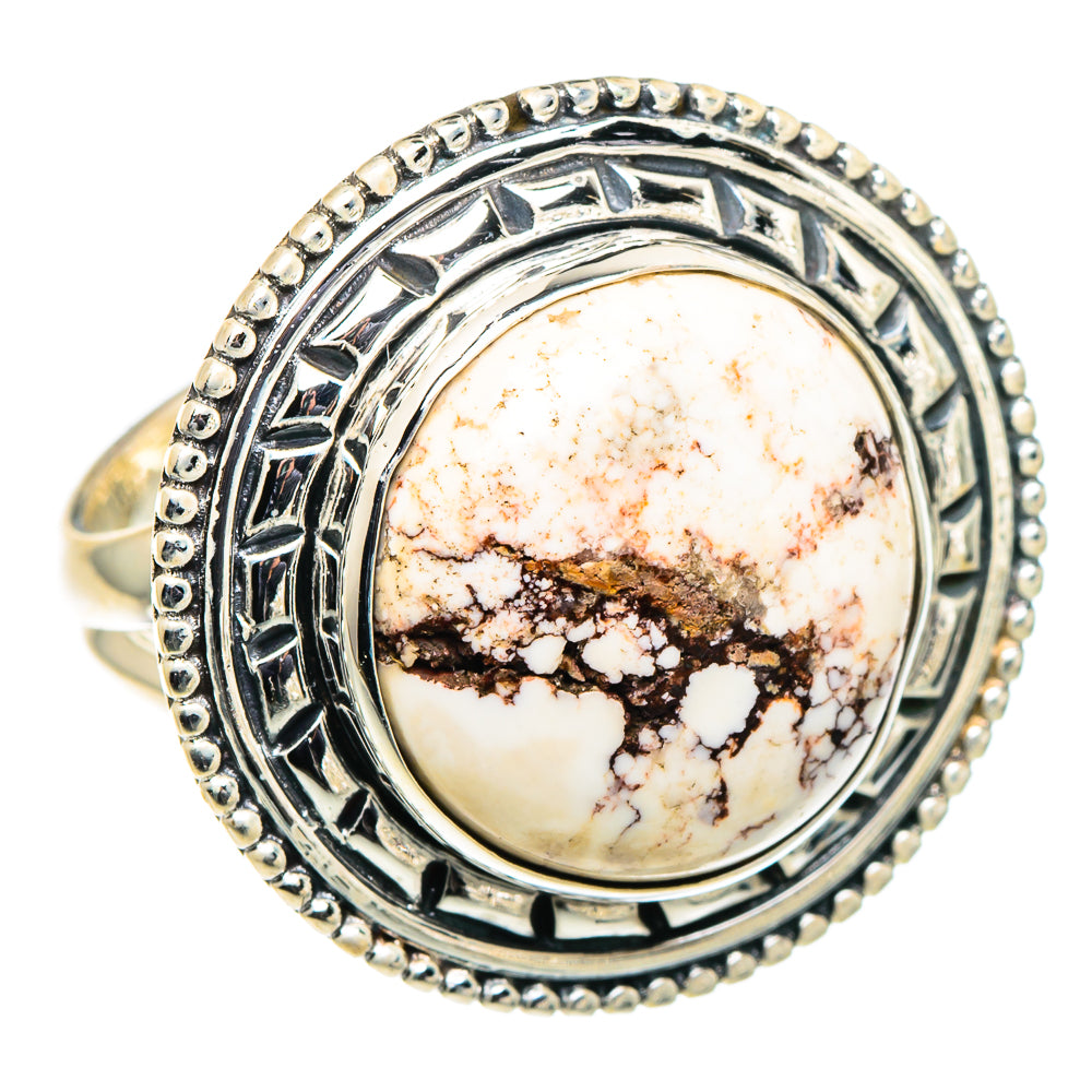 Wild Horse Jasper Rings handcrafted by Anasilvercos - RING94669 - Photo 2