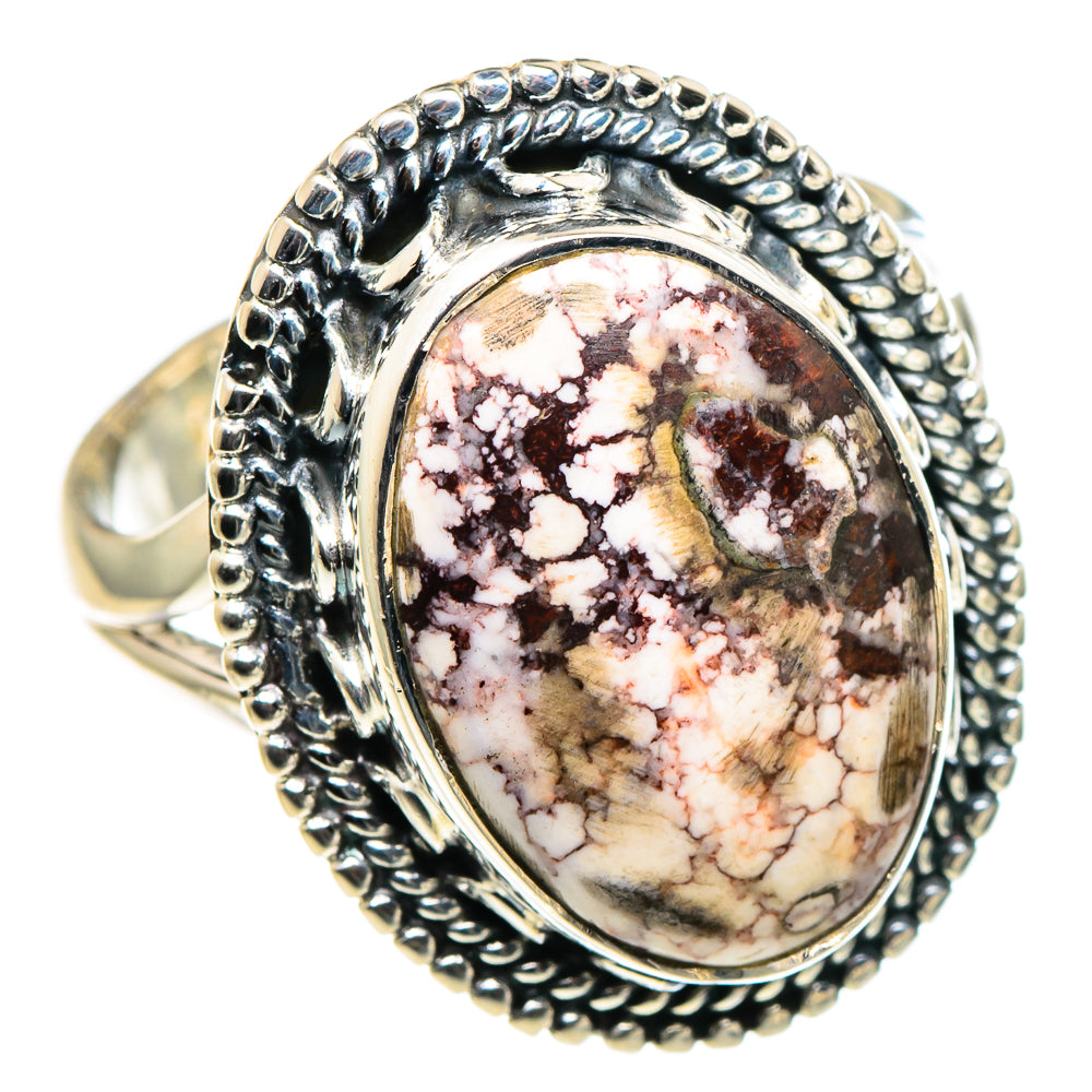 Wild Horse Jasper Rings handcrafted by Anasilvercos - RING94692
