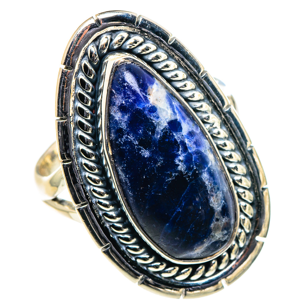 Sodalite Rings handcrafted by Anasilvercos - RING94705
