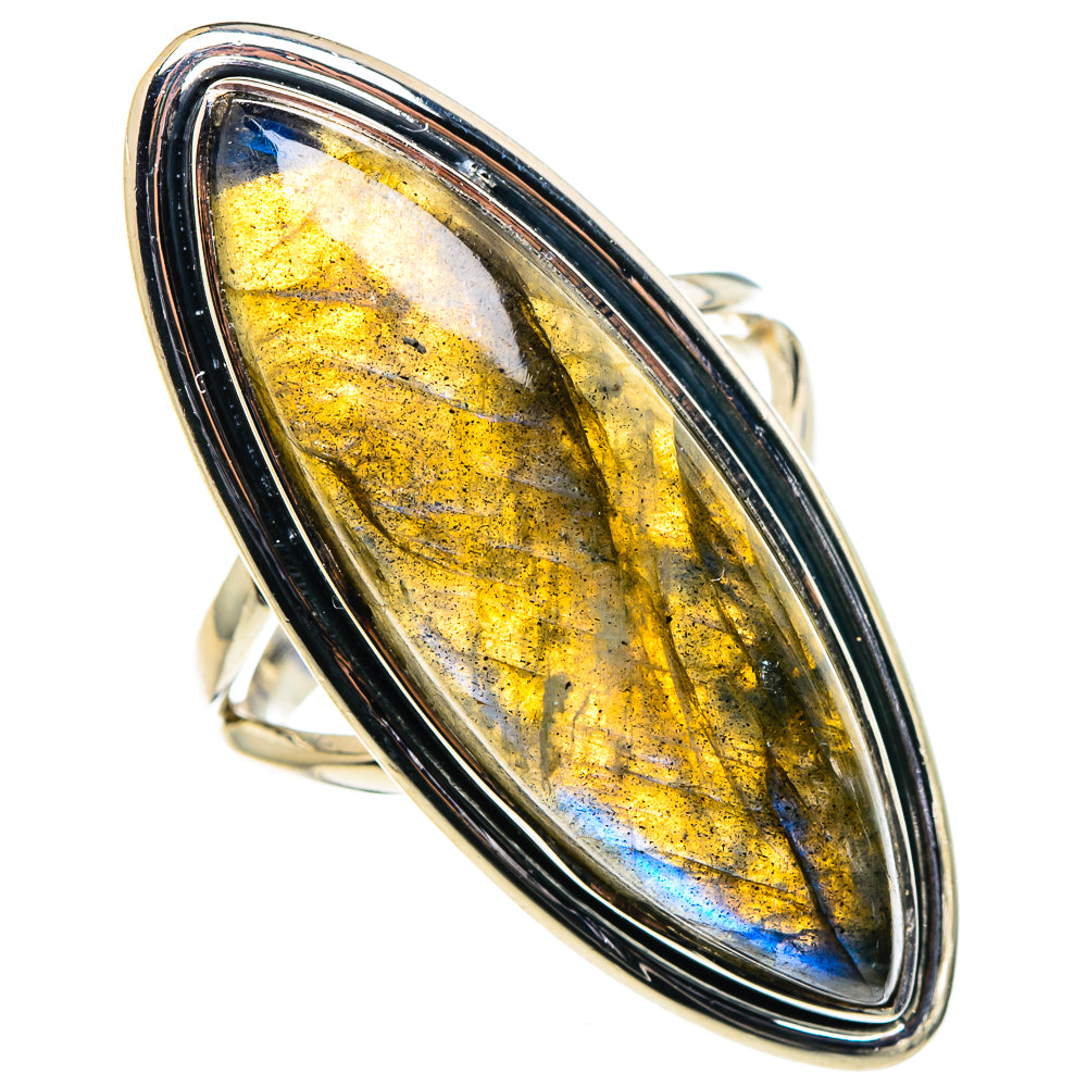 Labradorite Rings handcrafted by Anasilvercos - RING94708