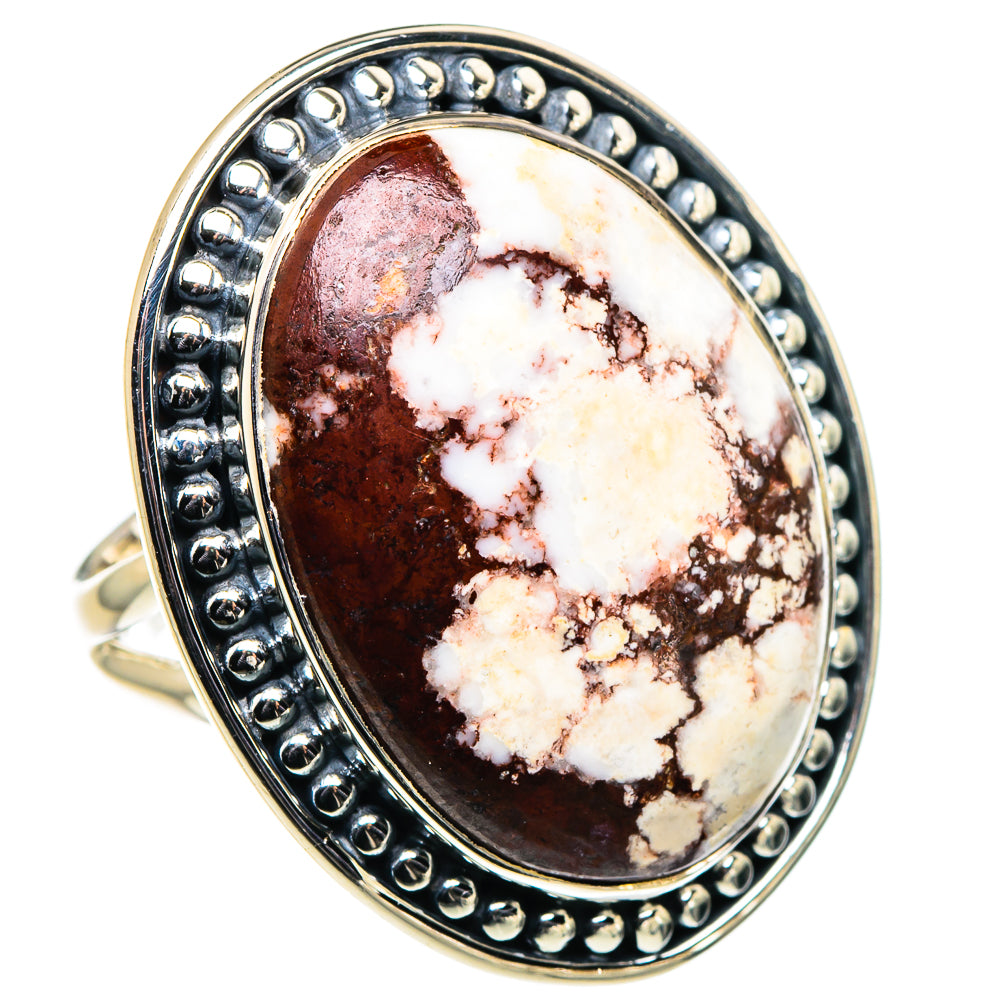Wild Horse Jasper Rings handcrafted by Anasilvercos - RING94730