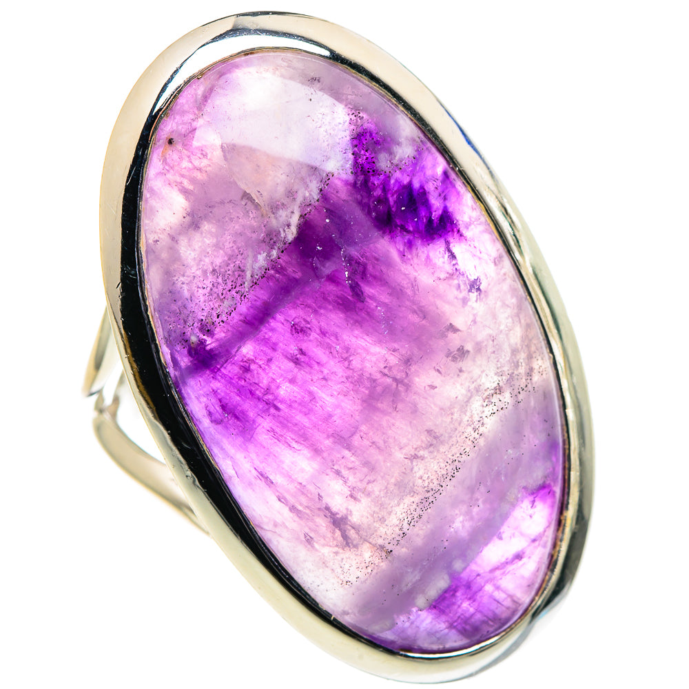 Chevron Amethyst Rings handcrafted by Anasilvercos - RING94746