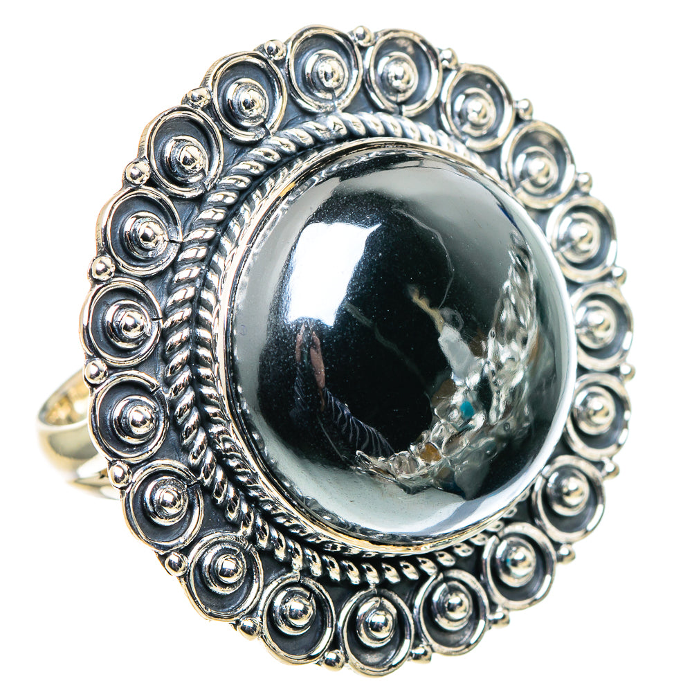 Hematite Rings handcrafted by Anasilvercos - RING94757