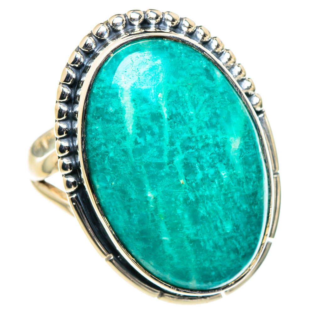 Amazonite Rings handcrafted by Anasilvercos - RING94784