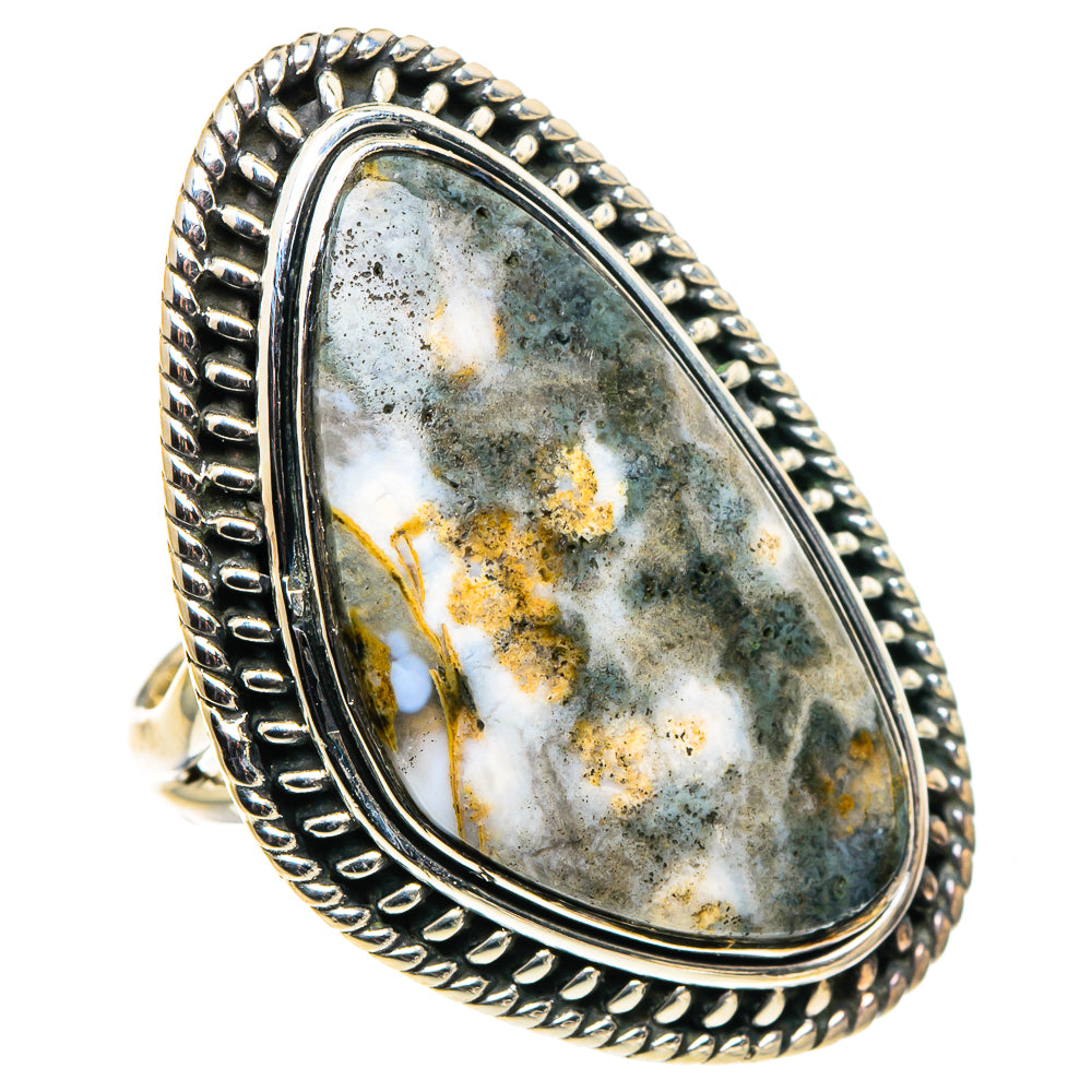 Ocean Jasper Rings handcrafted by Anasilvercos - RING94792