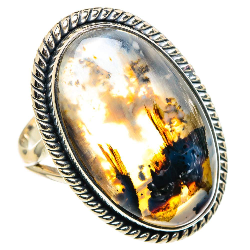 Montana Agate Rings handcrafted by Anasilvercos - RING94811