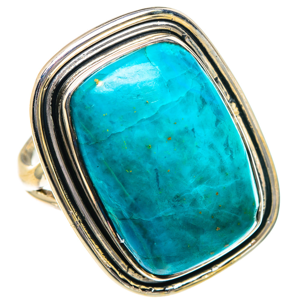Chrysocolla Rings handcrafted by Anasilvercos - RING94869