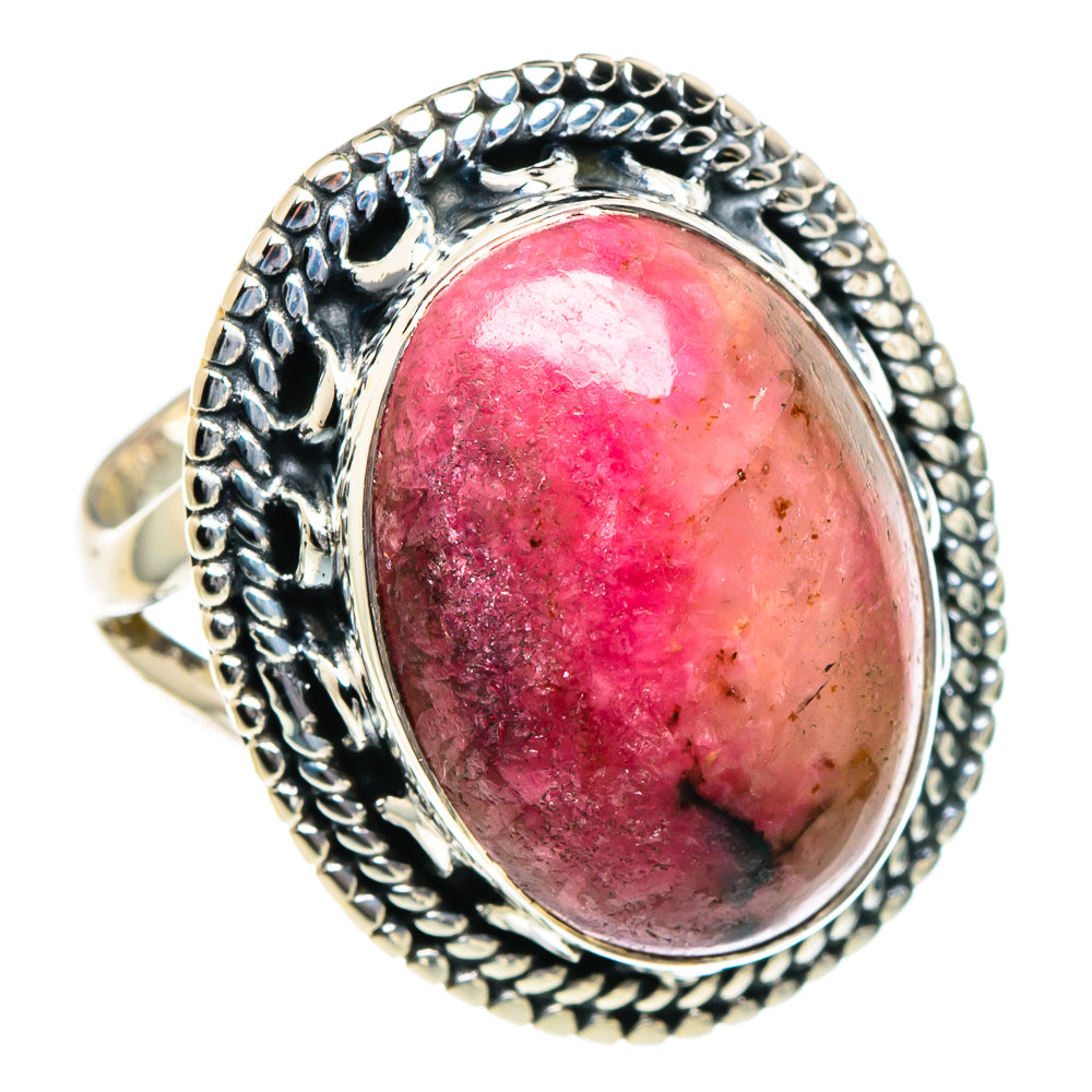 Rhodonite Rings handcrafted by Anasilvercos - RING94877 - Photo 2