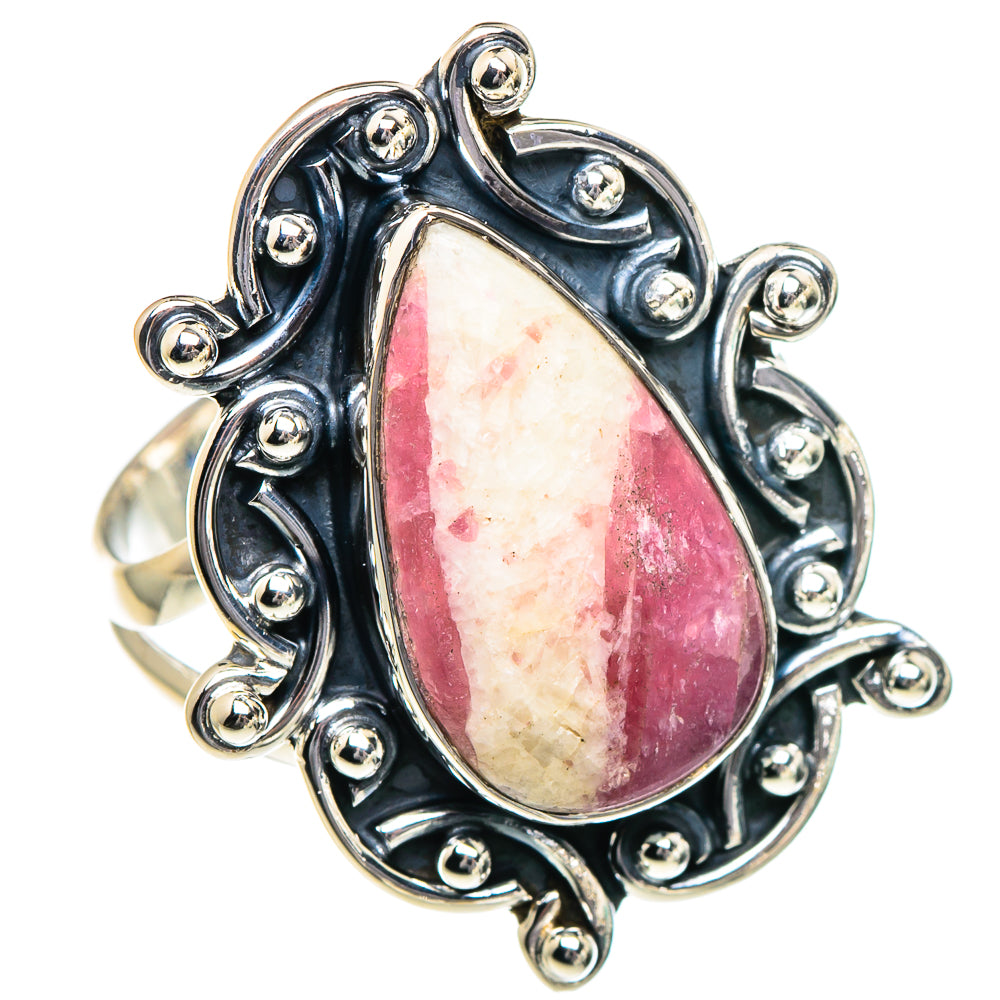Rhodochrosite Rings handcrafted by Anasilvercos - RING94904 - Photo 2