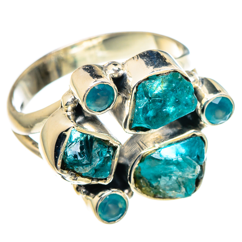 Apatite Rings handcrafted by Anasilvercos - RING94917