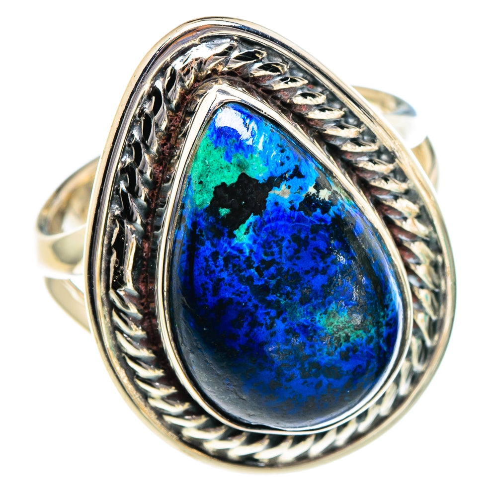 Azurite Rings handcrafted by Anasilvercos - RING94921