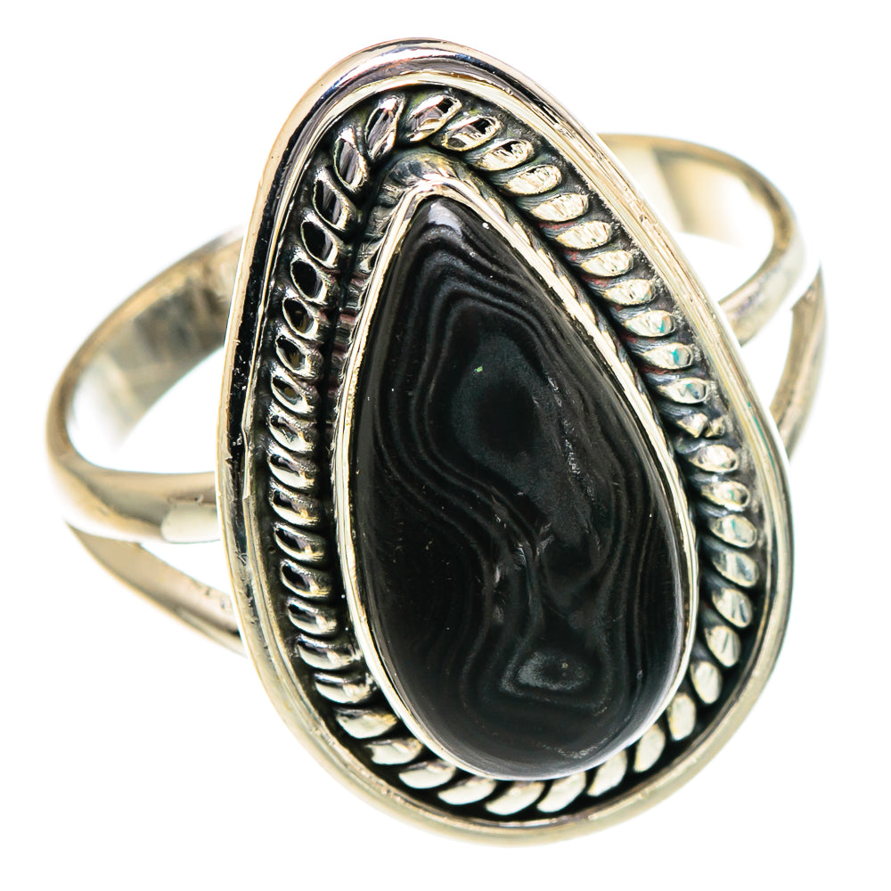 Psilomelane Rings handcrafted by Anasilvercos - RING94932