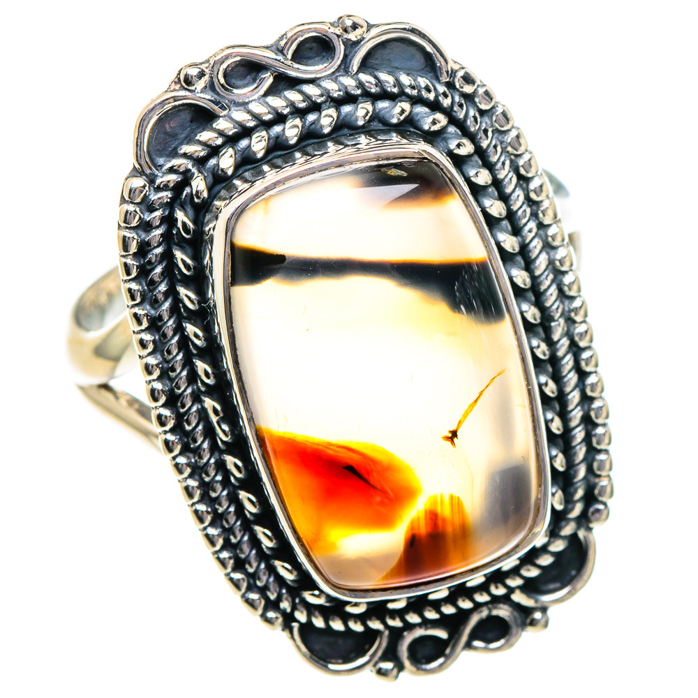 Montana Agate Rings handcrafted by Anasilvercos - RING94934