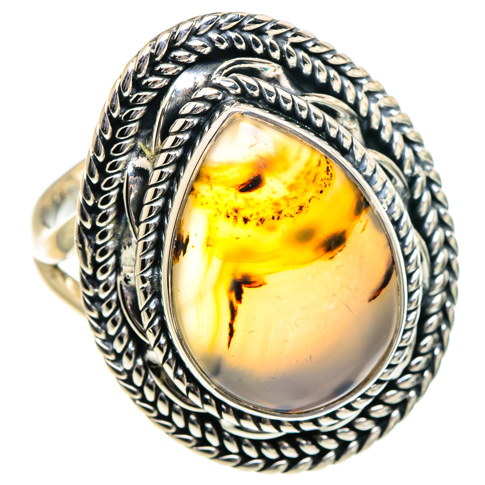 Montana Agate Rings handcrafted by Anasilvercos - RING94935 - Photo 2