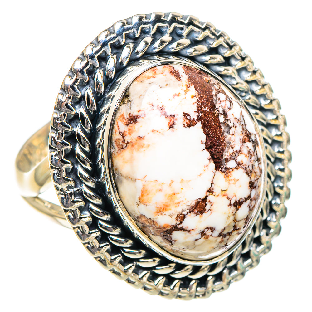 Wild Horse Jasper Rings handcrafted by Anasilvercos - RING94980 - Photo 2