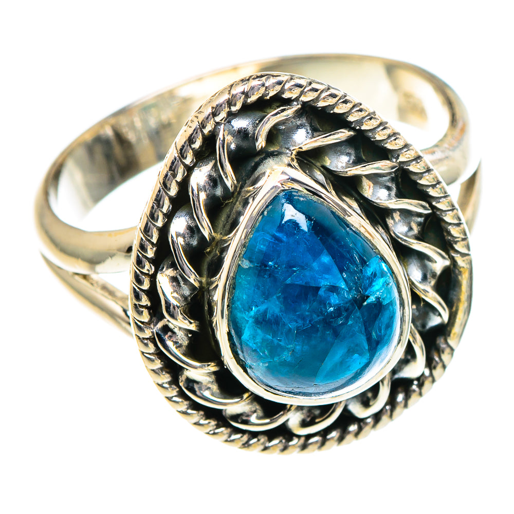 Apatite Rings handcrafted by Anasilvercos - RING94985