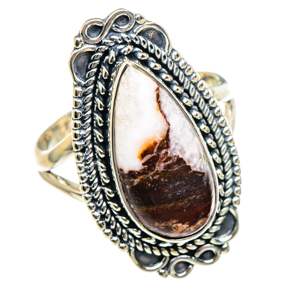 Wild Horse Jasper Rings handcrafted by Anasilvercos - RING94991