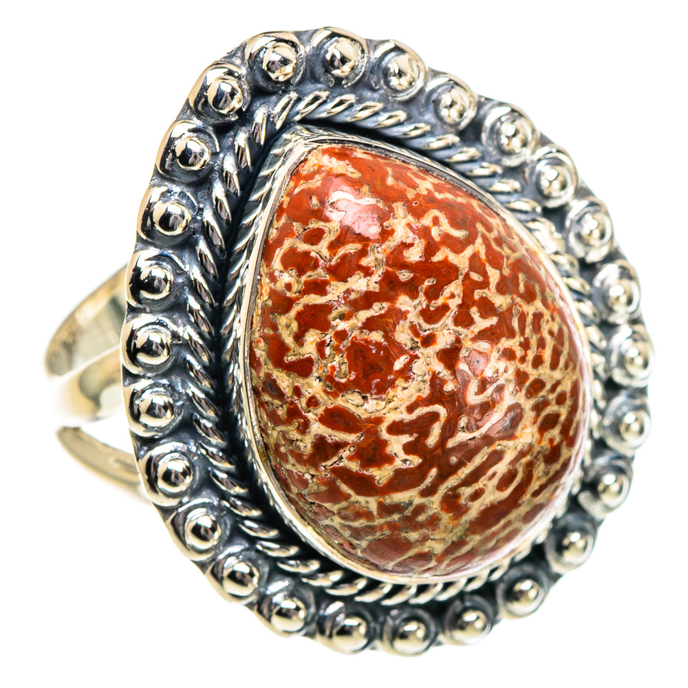Dinosaur Bone Rings handcrafted by Anasilvercos - RING95004