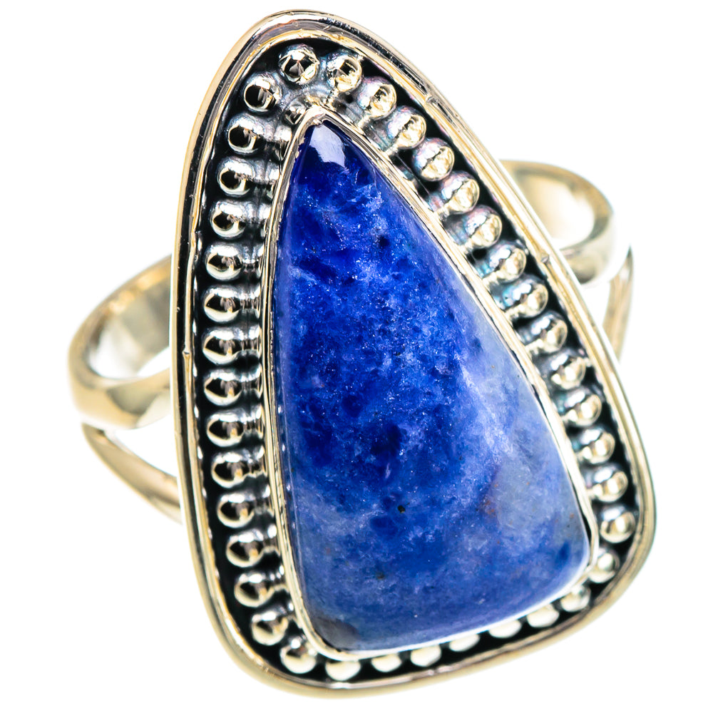 Sodalite Rings handcrafted by Anasilvercos - RING95009