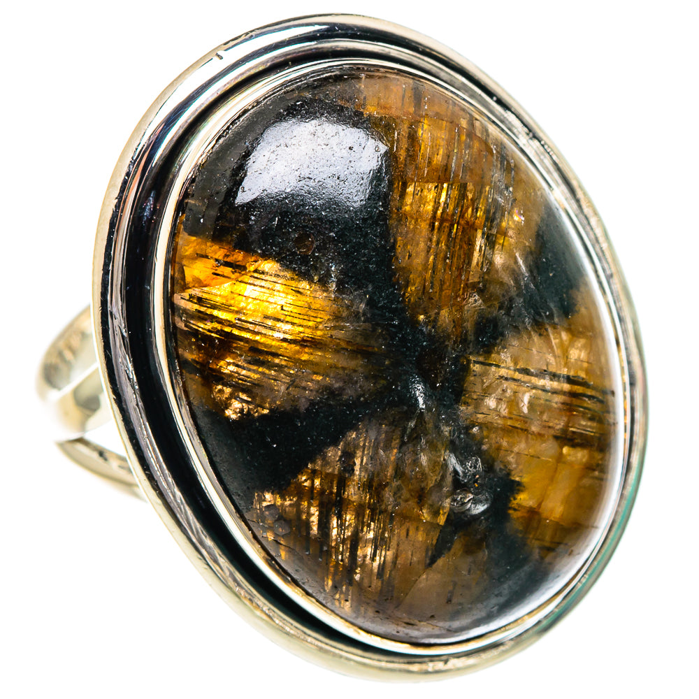 Chiastolite Rings handcrafted by Anasilvercos - RING95044