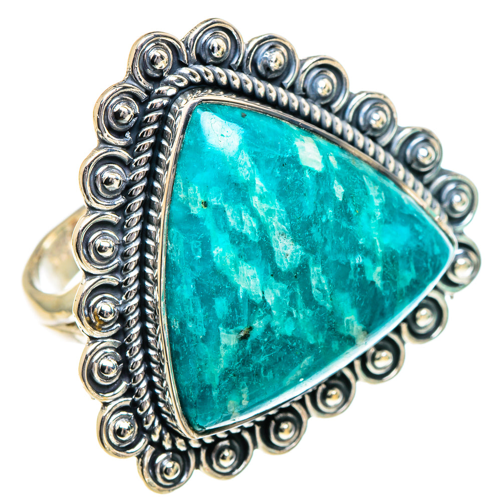 Amazonite Rings handcrafted by Anasilvercos - RING95087
