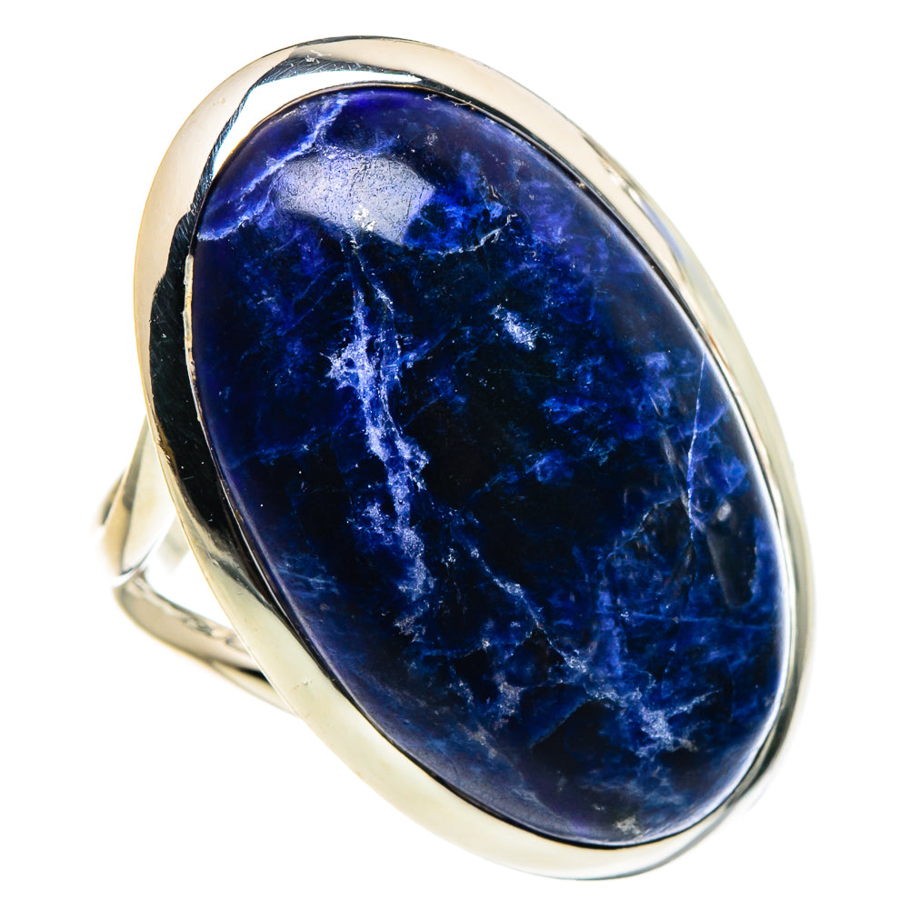 Sodalite Rings handcrafted by Anasilvercos - RING95123