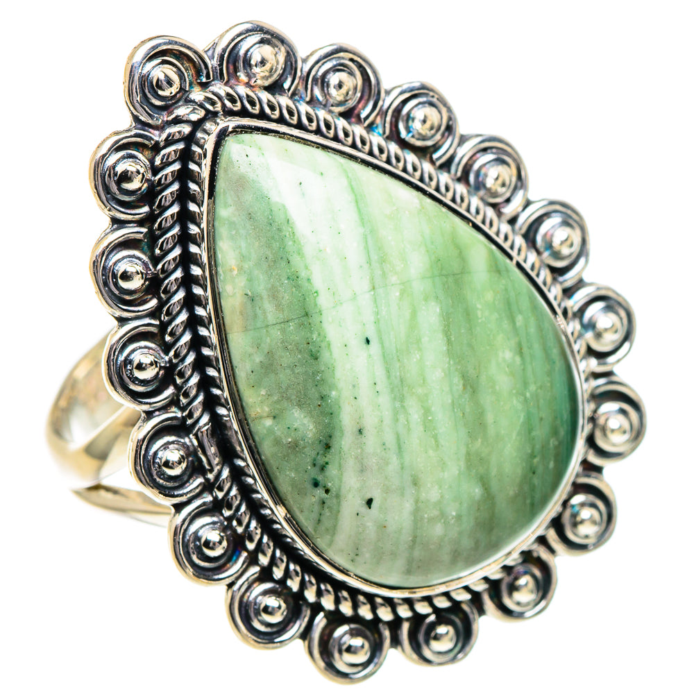 Ocean Jasper Rings handcrafted by Anasilvercos - RING95128