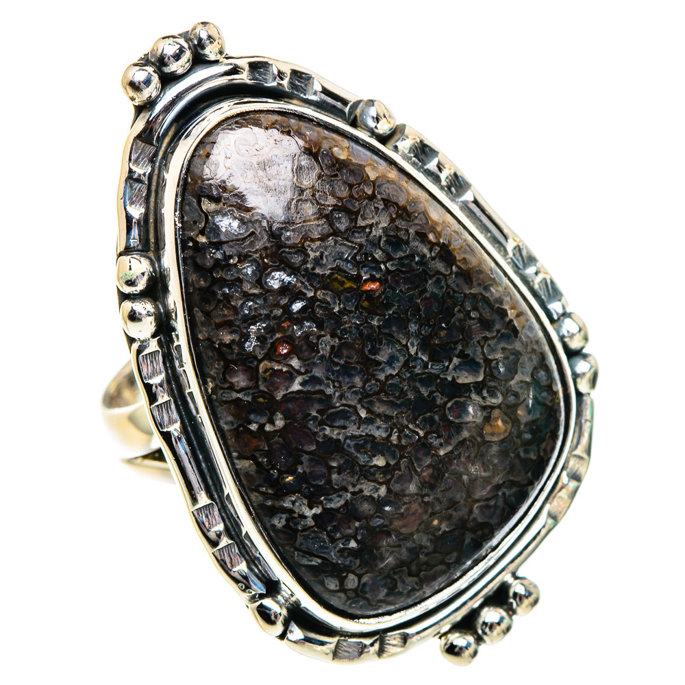 Dinosaur Bone Rings handcrafted by Anasilvercos - RING95139
