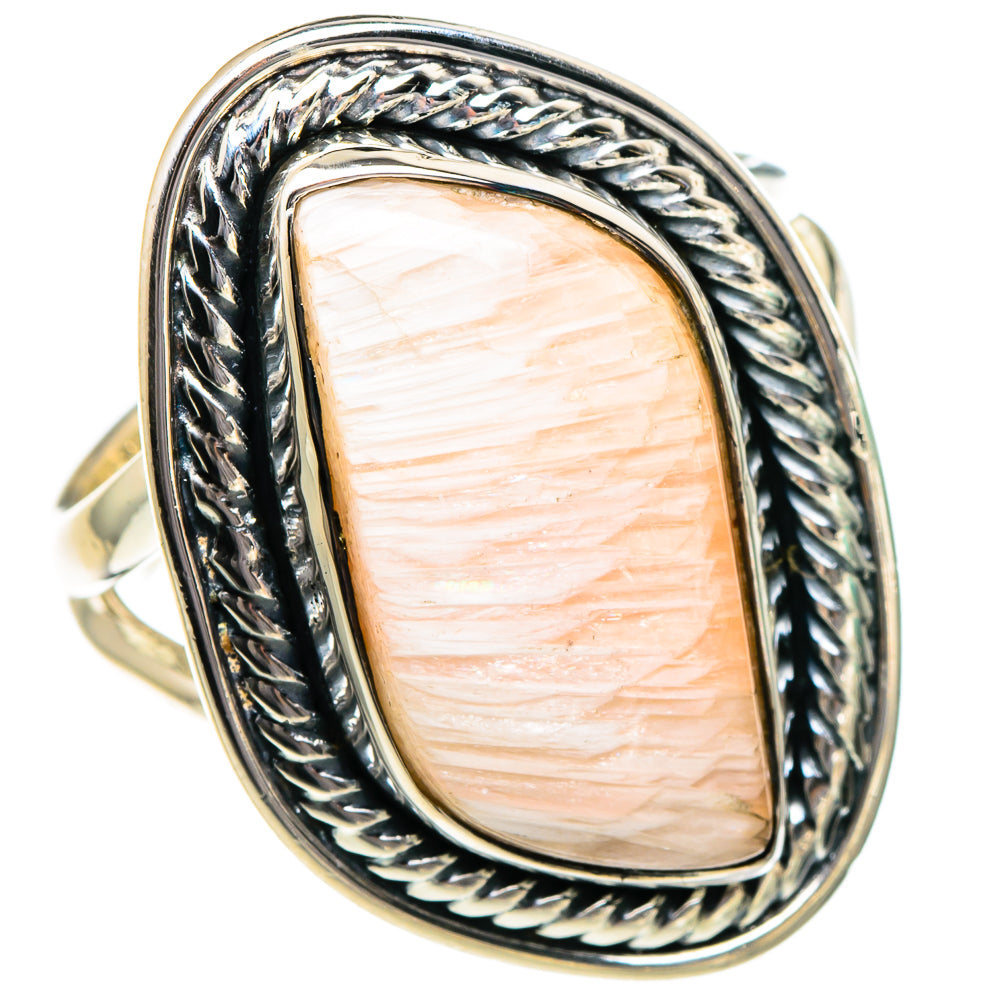 Scolecite Rings handcrafted by Anasilvercos - RING95146 - Photo 2