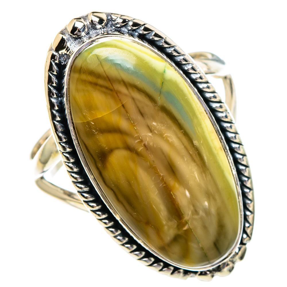 Willow Creek Jasper Rings handcrafted by Anasilvercos - RING95155