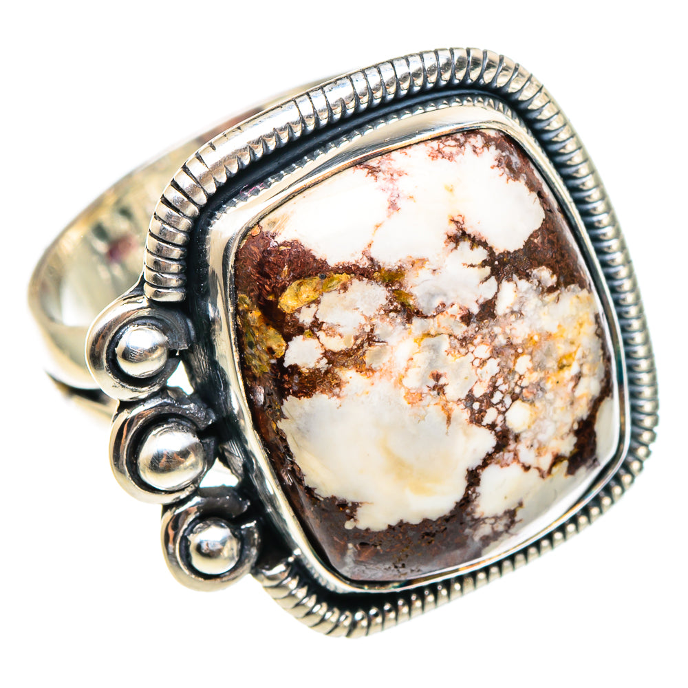 Wild Horse Jasper Rings handcrafted by Anasilvercos - RING95191