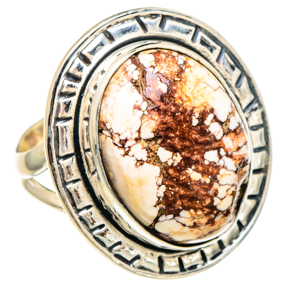 Wild Horse Jasper Rings handcrafted by Anasilvercos - RING95192 - Photo 2